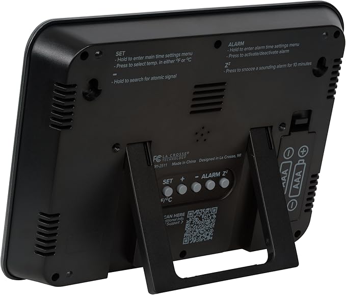 La Crosse Technology 513-88907-INT Digital Atomic Clock