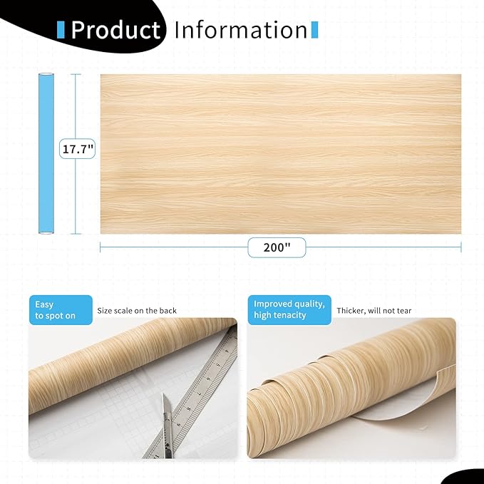 Art3d Self-Adhesive Contact Paper Countertops