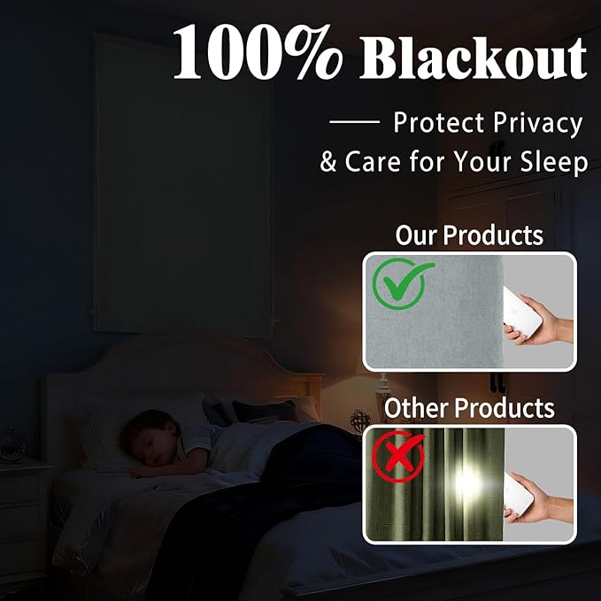 Magic Tape 100% Blackout Curtain