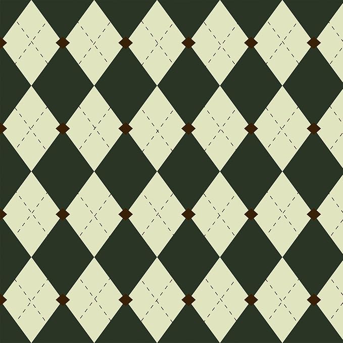 Simon&Siff Retro Peel and Stick Wallpaper Black and Green Wallpaper Vintage