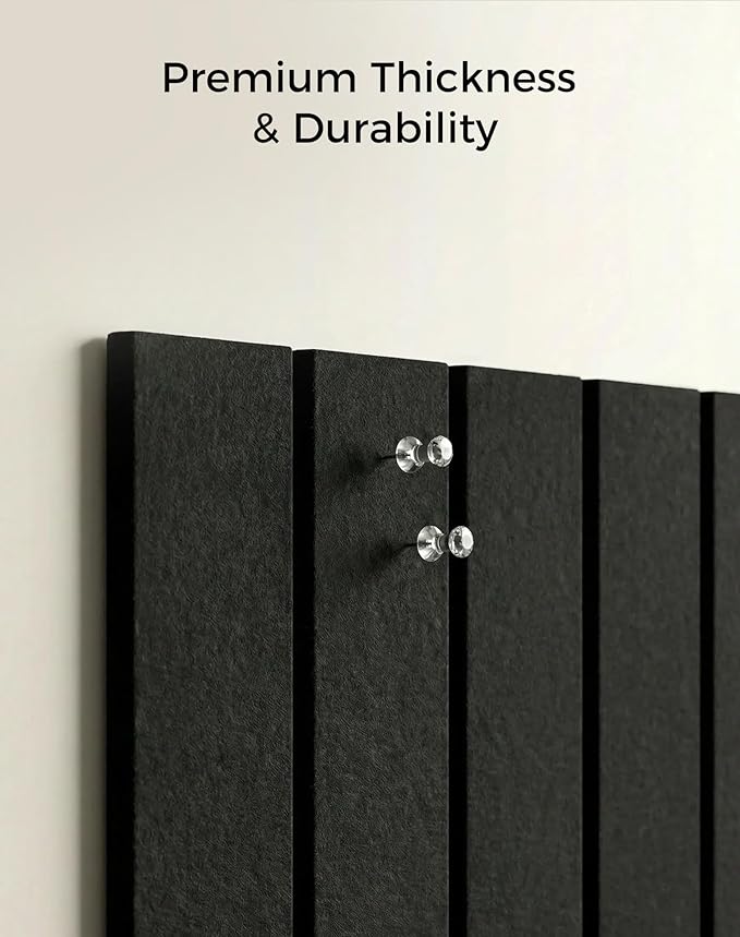 Aothia 12-Pack Felt Bulletin Board Tiles