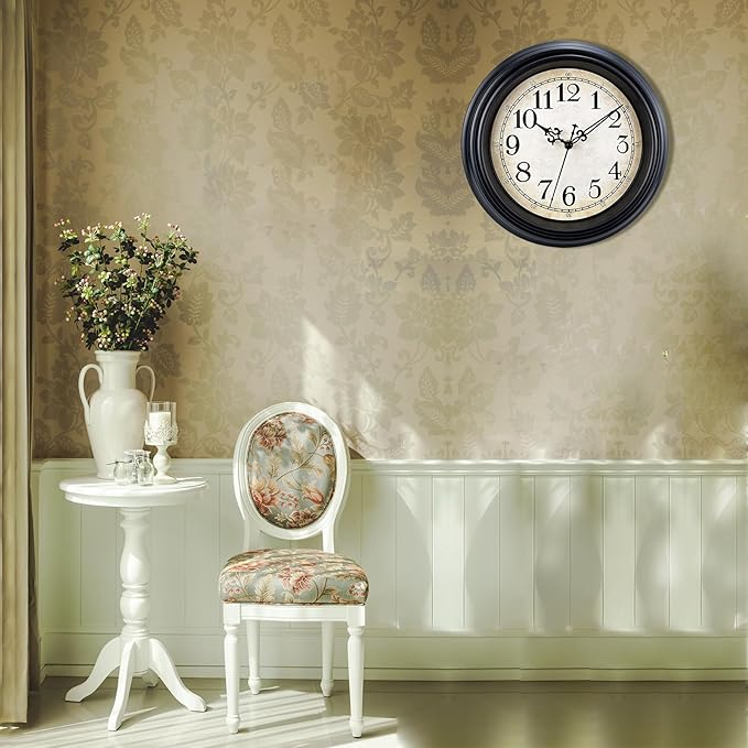 Plumeet Retro Wall Clock
