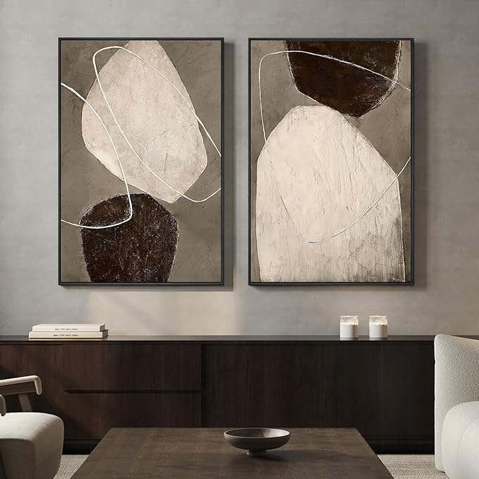 Framed Modern Abstract Wall Art