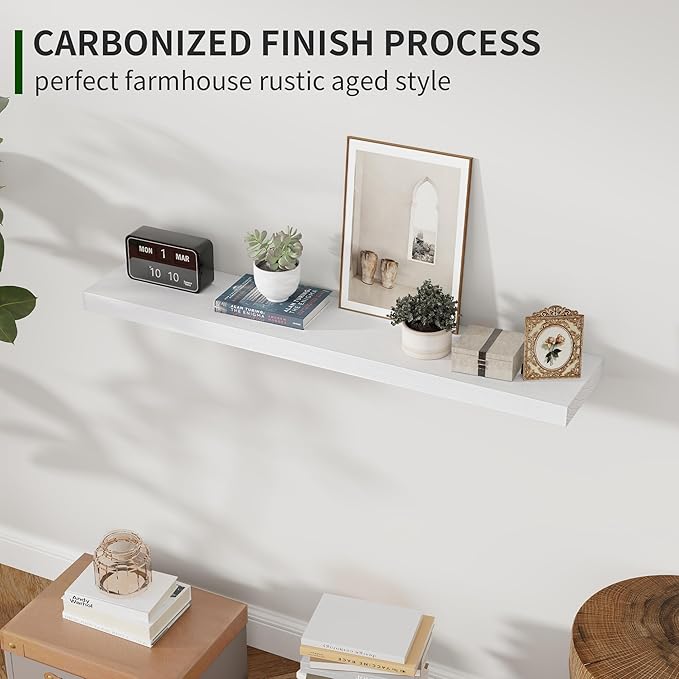 Marsmiles Wood Floating Shelves