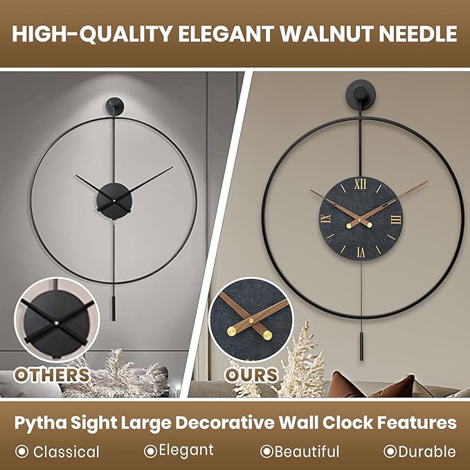 Large Modern Wall Clock, Wall Clocks