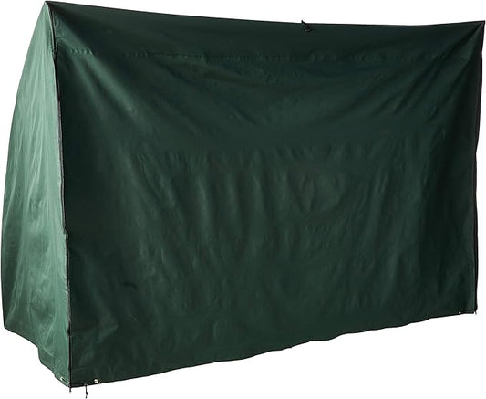 Bosmere Weatherproof Swing Seat Cover, 96" x 57" x 67", Green