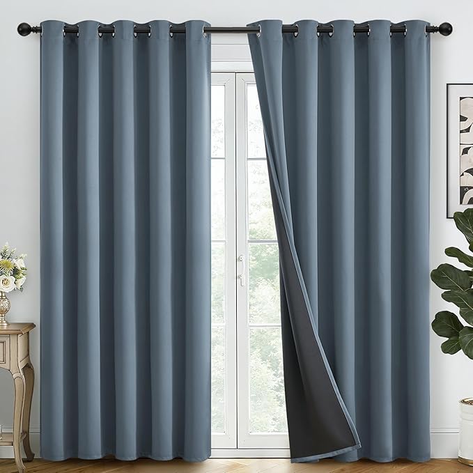SimpleHome 100% Blackout Curtains