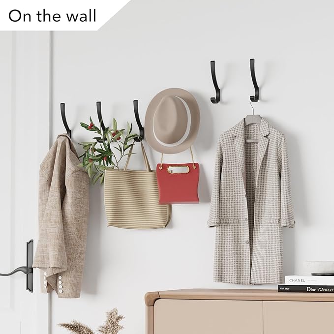 Coat Hanger Hooks Wall Mount