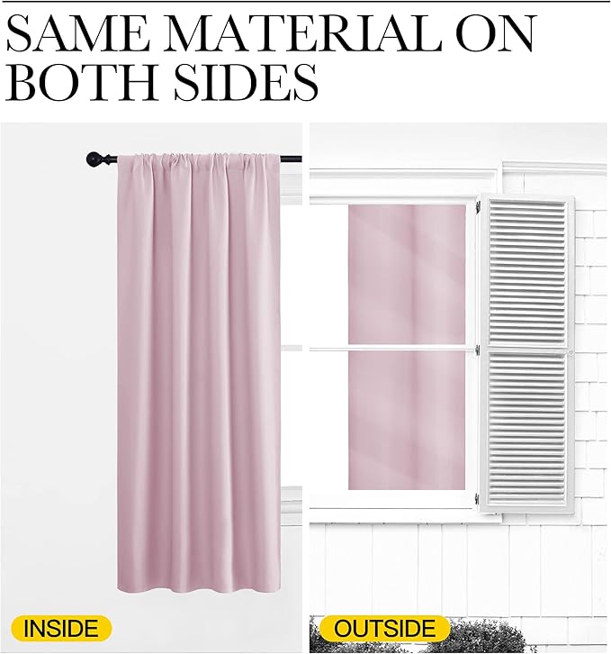 NICETOWN Room Darkening Curtains and Drapes
