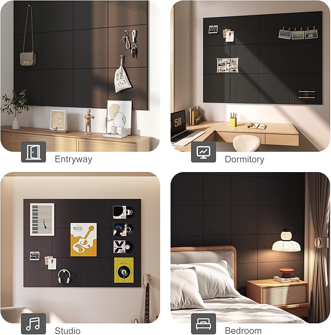 Large Cork Bulletin Board Wall