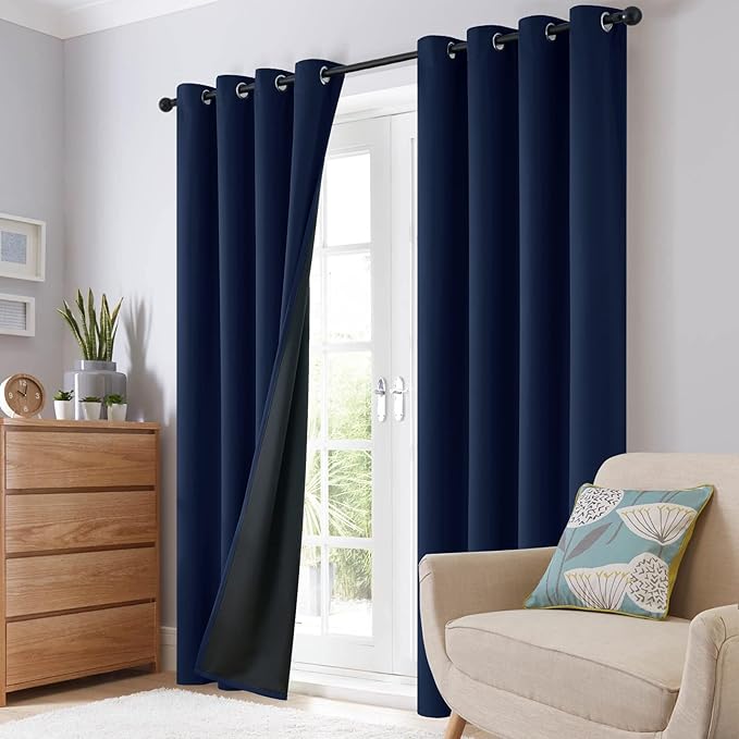 SimpleHome 100% Blackout Curtains