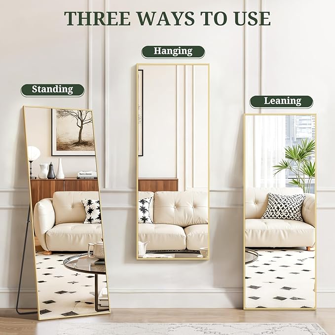 Mirror Full Length 59"x16" Full Body Floor Mirror