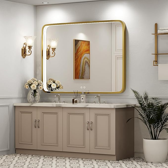 40x30 Inch LED Bathroom Mirror