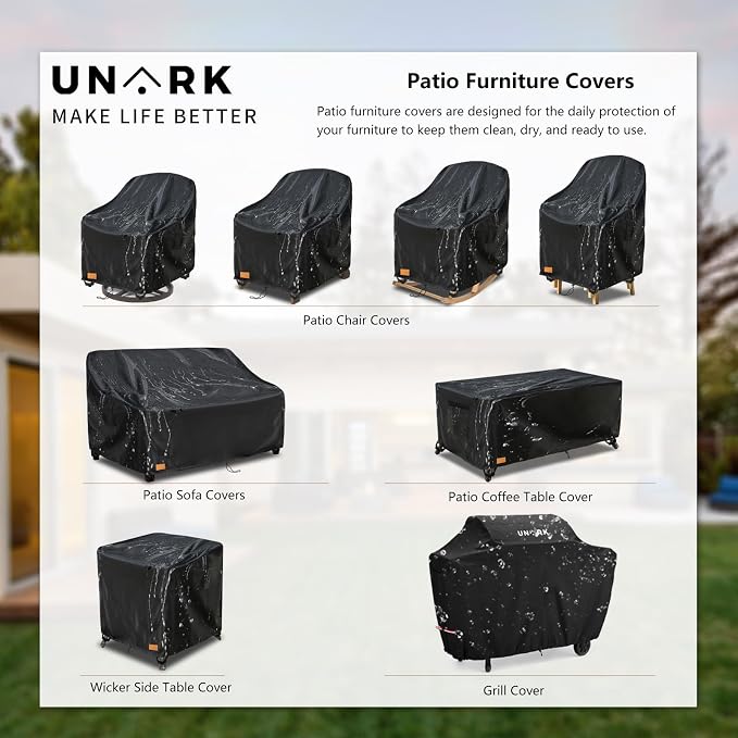 58 inch Grill Cover for Outdoor Grill, Gas Grill Covers Heavy Duty Waterproof Suitable for Weber Genesis 2, All Weather Protection BBQ Cover 58" L x 24" W x 46" H Black