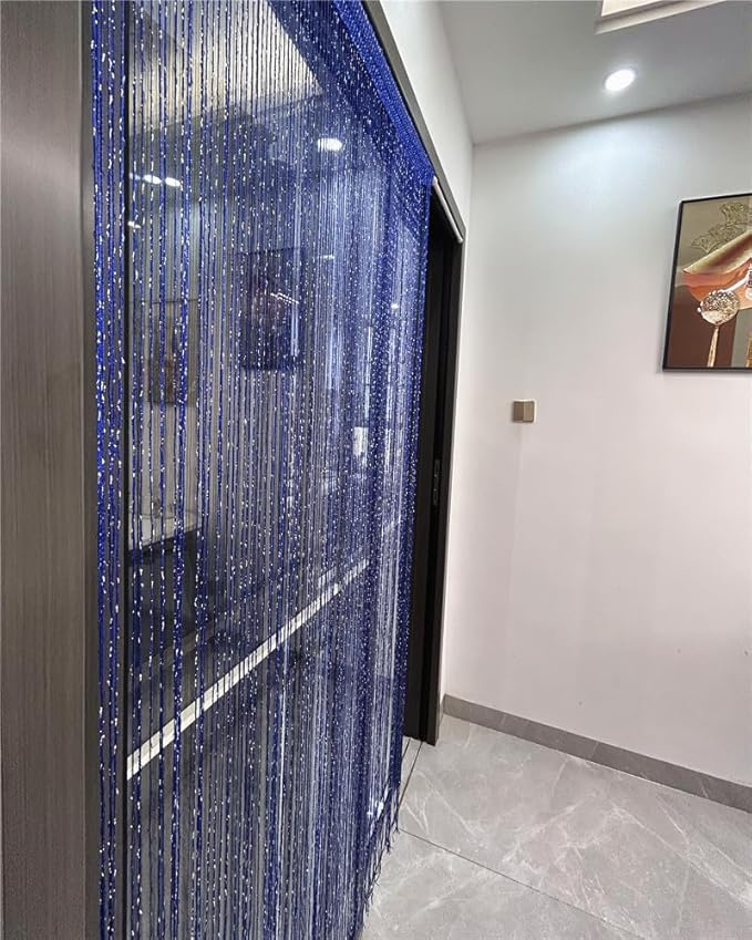 ave split Decorative Door String Curtain Wall Panel Fringe Window Room Divider