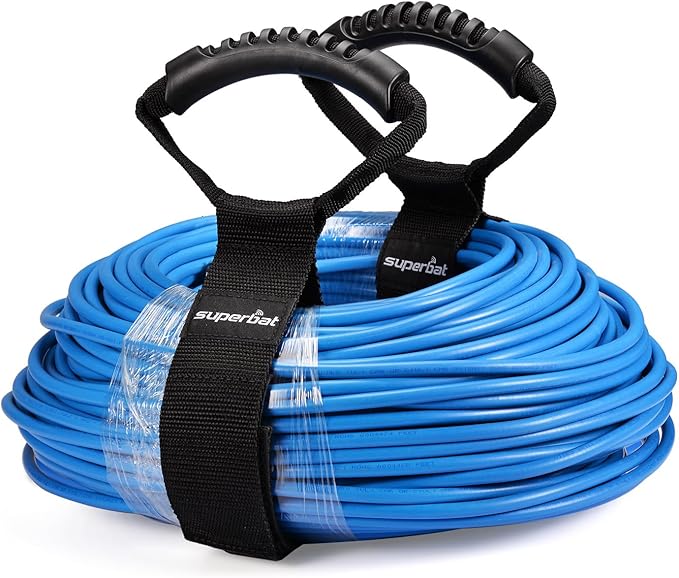 Superbat 3G 6G SDI Cable 150ft BNC SDI Video Cable 75 Ohm Belden 1694A Support 6G 3G-SDI HD-SDI Video Security Camera, Converter