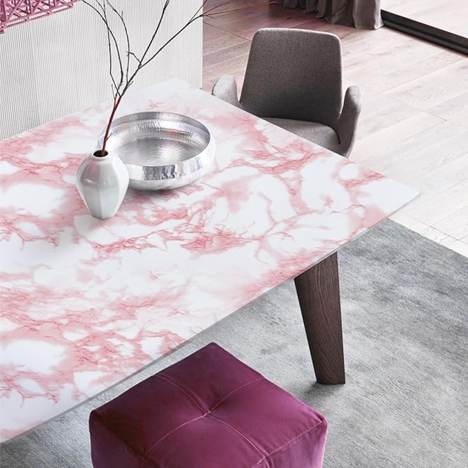 Abyssaly Glossy Marble Contact Paper