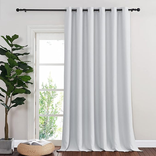 NICETOWN Patio Door Curtain Vertical Blinds, Grommet Top Room Divider Curtain