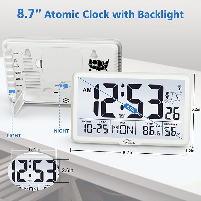 WallarGe Atomic Wall Clock