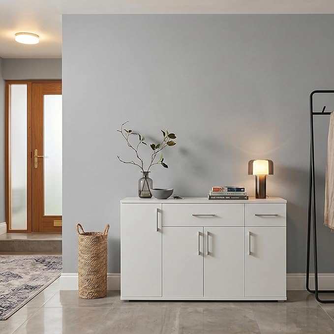 FUKU MON 24"x394" Grey Wallpaper Matte Solid Gray Contact Paper Self-Adhesive