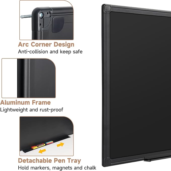 SELEAD Huge Magnetic Chalkboard 96 x 48 Inches