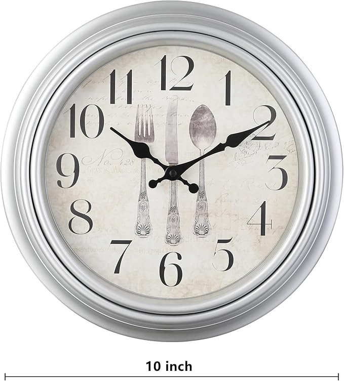 WOOPHEN Vintage Wall Clocks