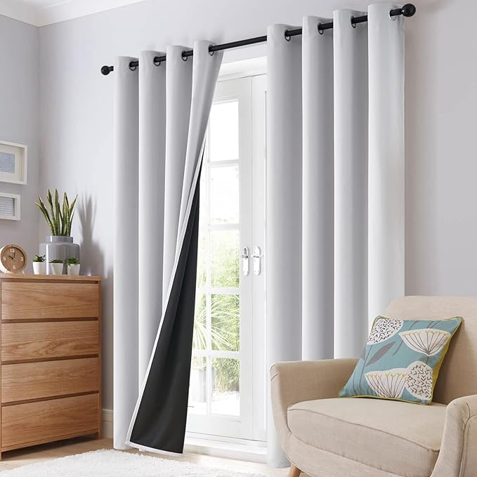 SimpleHome 100% Blackout Curtains