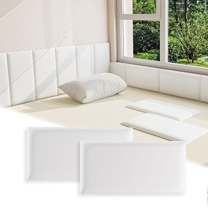 3D Anti-Collision Wall Padding for Kids, Self-Adhesive Panels for
