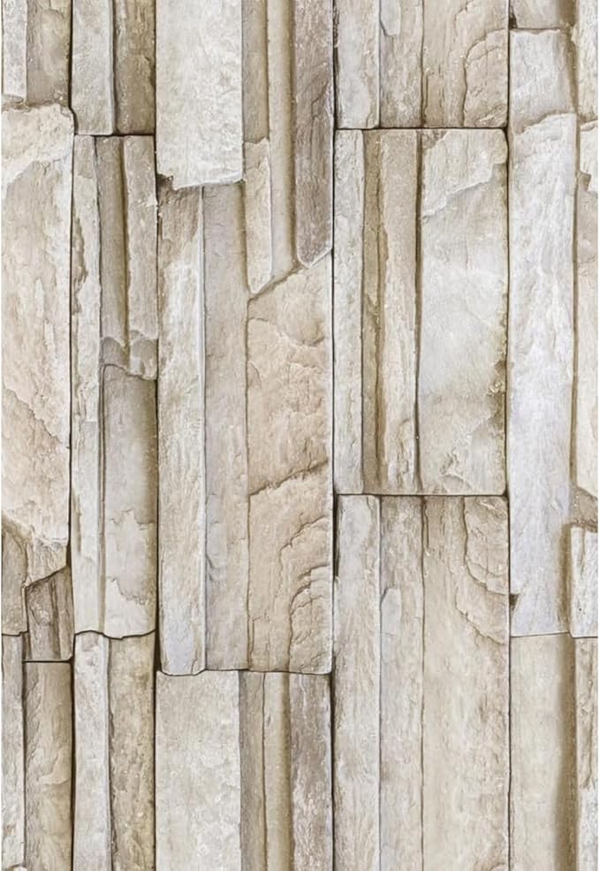 Main Street Peel and Stick Wallpaper Eco-Friendly Sheets 12 Pack, 11 X 16 Inch