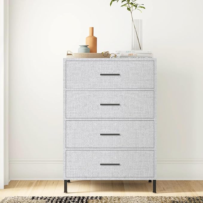 Light Grey Grasscloth Peel and Stick Wallpaper, Textured Vintage Contact Paper