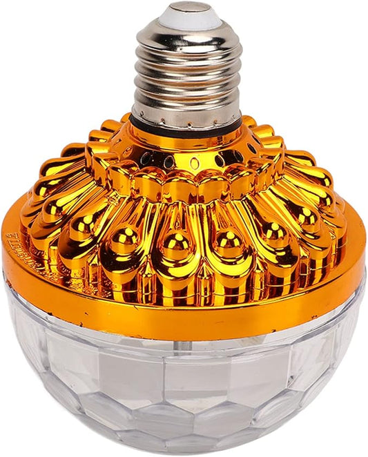 Garosa Color Rotating Bulb E27 RGB Color Changing Party LED Bulbs for Indoor Outdoor Parties, Photography US Plug 110â240V