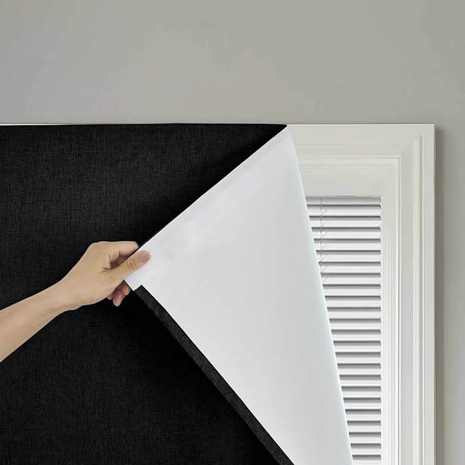 Magic Tape Window Curtain