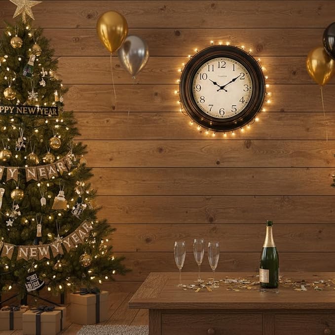 Crosstime 18 Inch Vintage Large Wall Clock