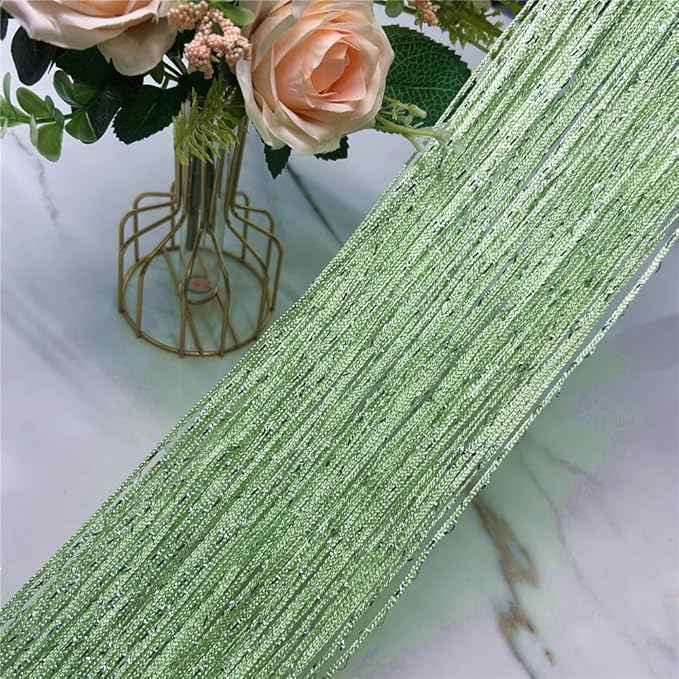 ave split Decorative Door String Curtain Wall Panel Fringe Window Room Divider