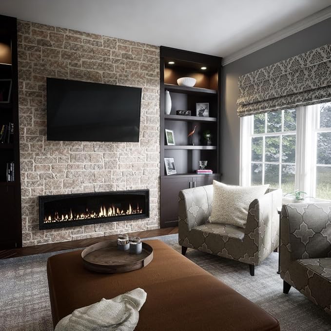 EverStone Cobblestone Faux Stone Panel, Flintstone Color