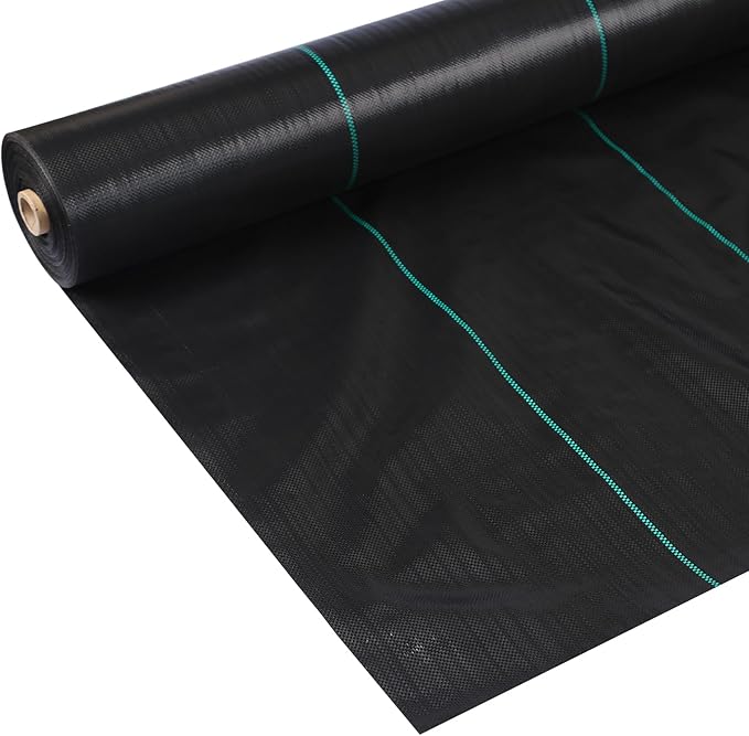 4ftx300ft Heavy Duty Weed Barrier Landscape Fabric â Durable Woven Driveway Garden Cloth for Weed Control, Ground Cover, Landscaping â Long-Lasting Geotextile Fabric â 3.2oz