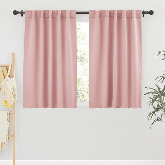 RYB HOME Blackout Curtains for Bedroom, Window Shades Thermal Insulating