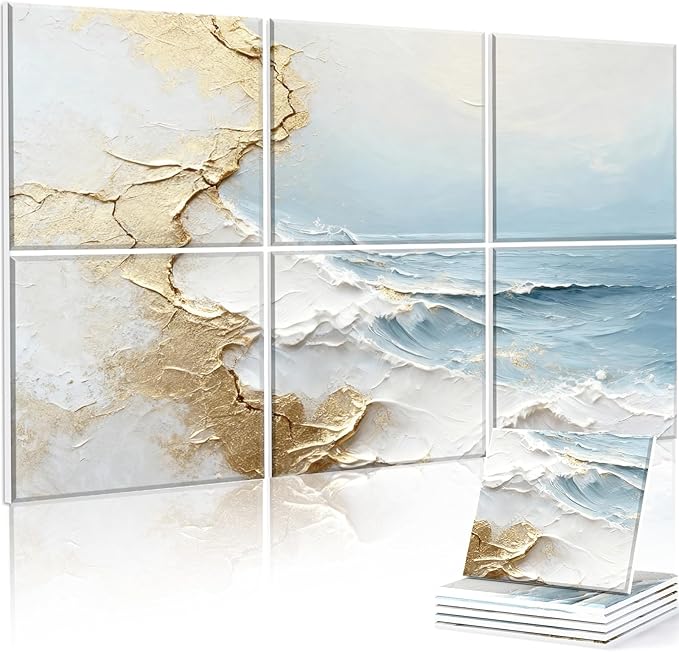JBER Acoustical Wall Panels, 47.2×27 Inches Art Acoustic Panels, Decorative