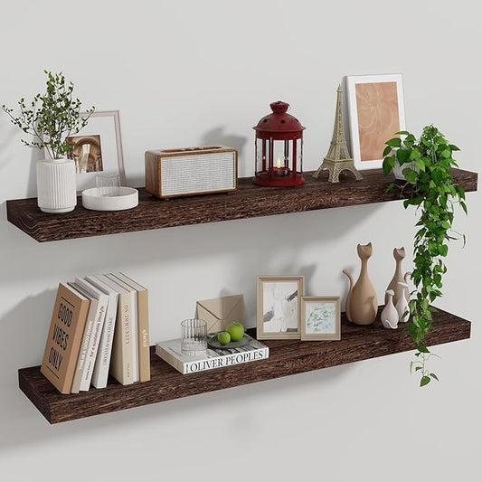 Marsmiles Wood Floating Shelves