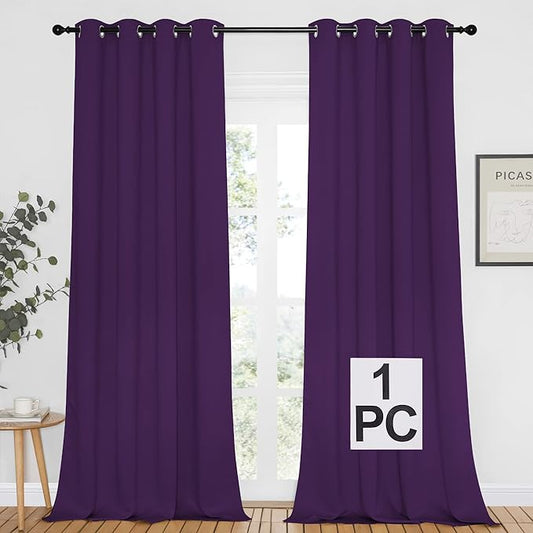 NICETOWN Blackout Window Curtain Panel