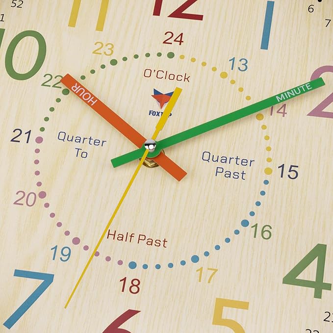 Foxtop Learning Clock for Kids