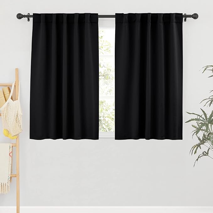 RYB HOME Blackout Curtains for Bedroom, Window Shades Thermal Insulating