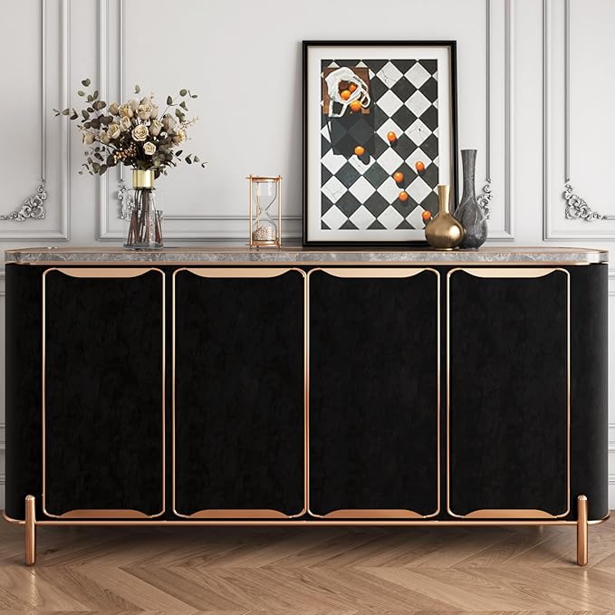 YENHOME 30"X118" Vintage Black Peel and Stick Wallpaper Textured Wallpaper