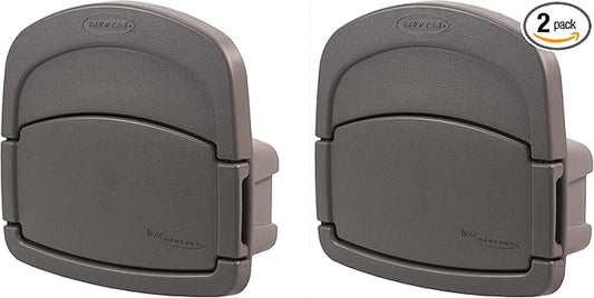 Suncast DHH150ST Deluxe Hangout Hose Hanger, Stoney (Pack of 2)