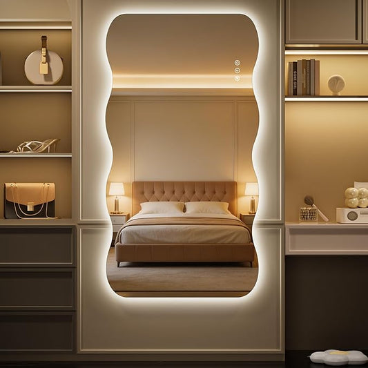 Hasipu Wavy Full Length Mirror