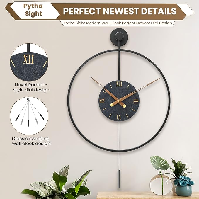 Large Modern Wall Clock, Wall Clocks