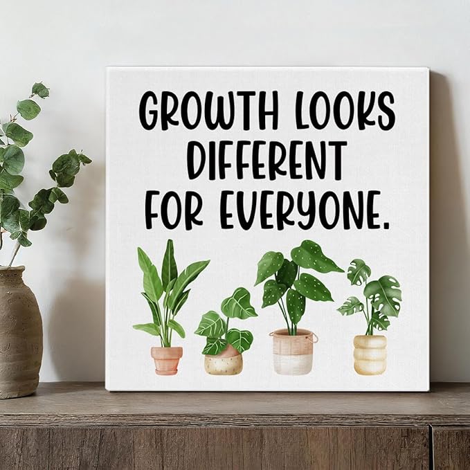 Motivational Wall Art Classroom Decor, Inspirational Mental Health Posters