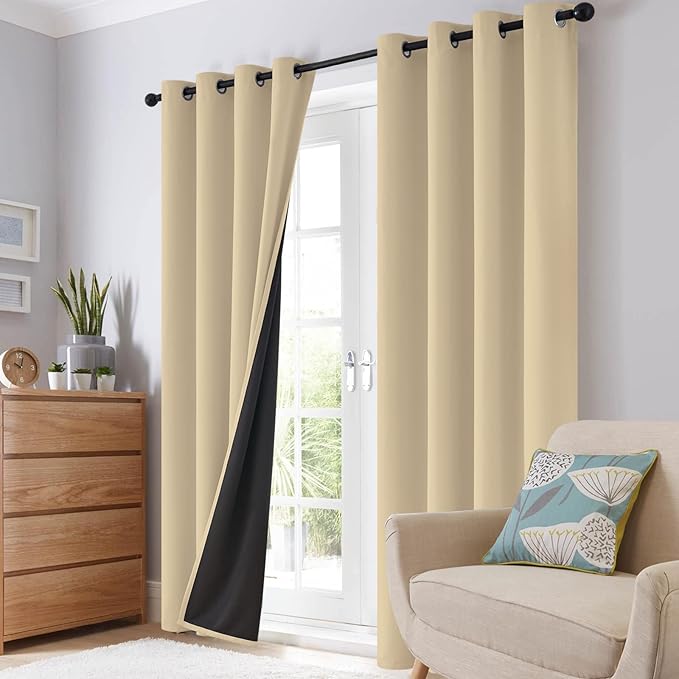 SimpleHome 100% Blackout Curtains