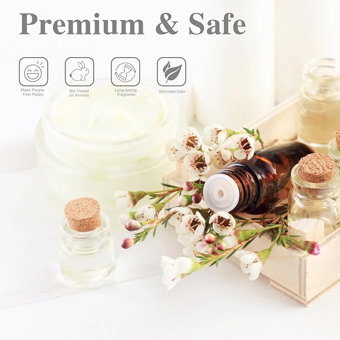 Honeysuckle 3.38fl.oz Fragrance Oil, PHATOIL Aromatherapy Essential Oils for Diffuser, Humidifier, Perfect for DIY Soap, Candle, Bath Bombs Making(100ml)