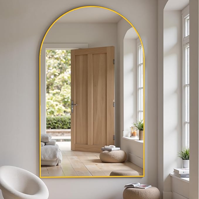 Suidia 82"x44" Arched Full Length Mirror